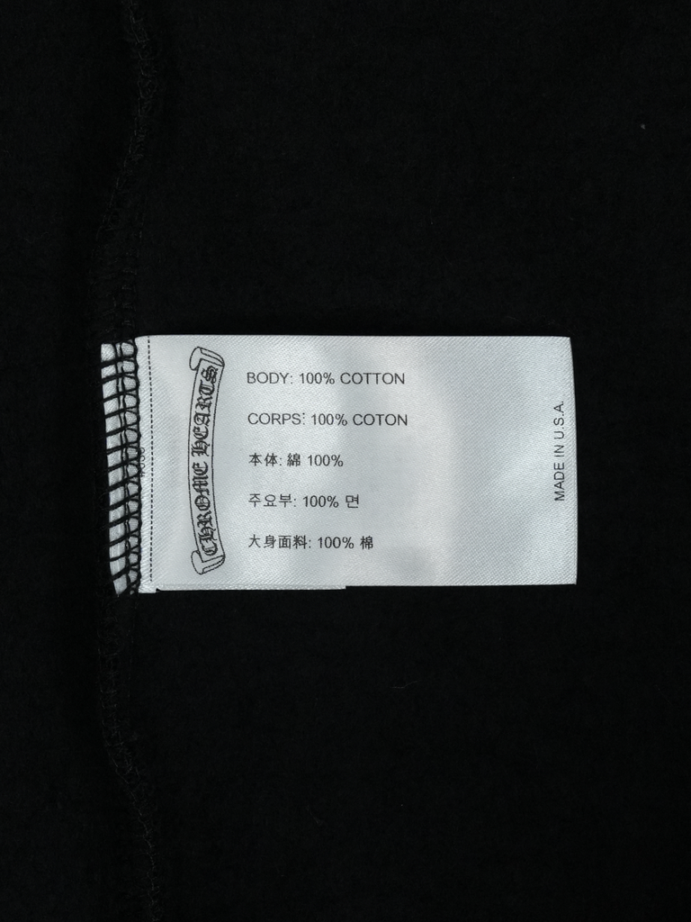 Chrome Hearts Tokyo Exclusive Zip Hoodie Black