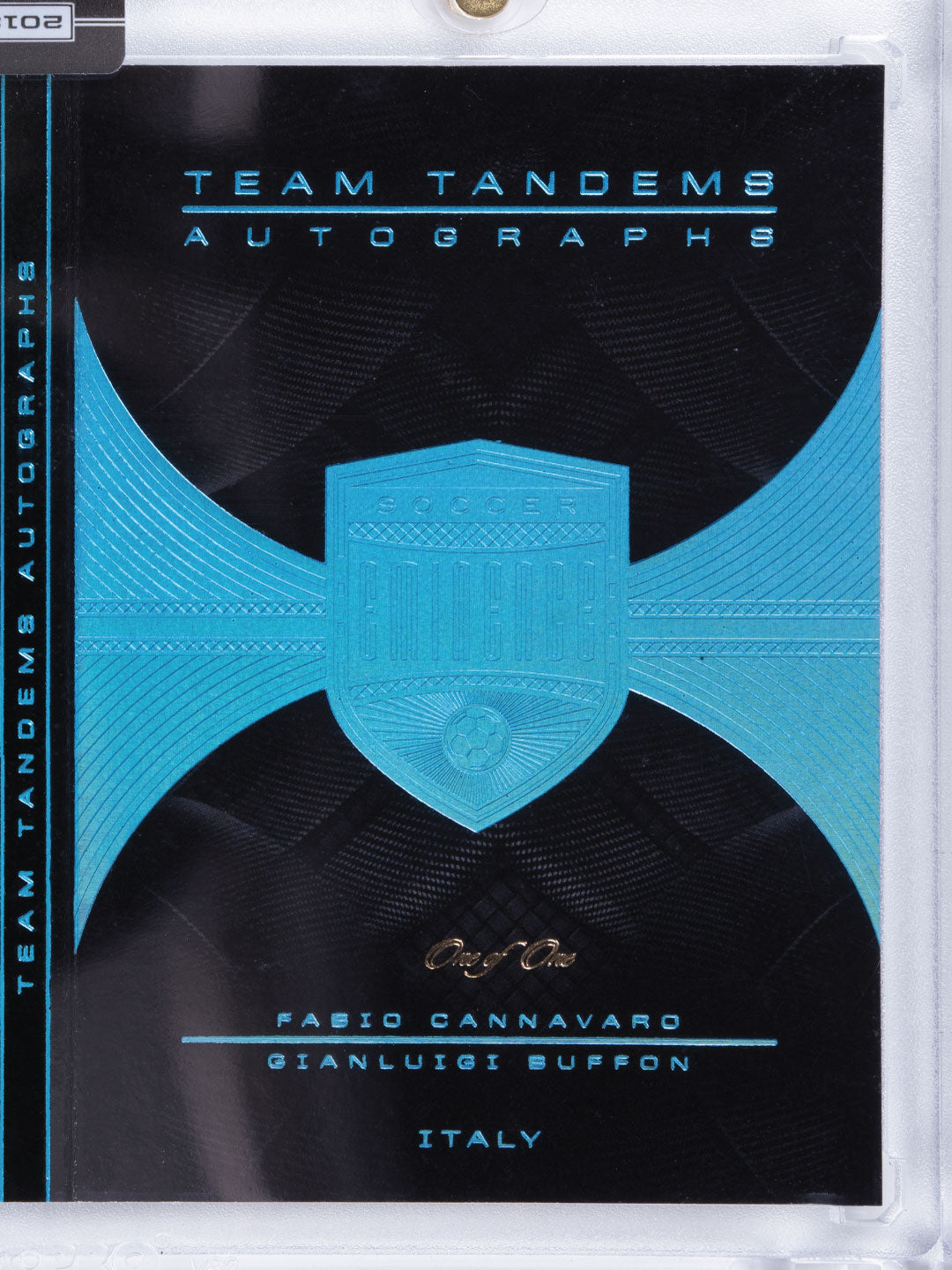 Panini 2022 Panini Eminence Team Tandems Autographs (Fabio Cannavaro, Gianluigi Buffon) (1of1)