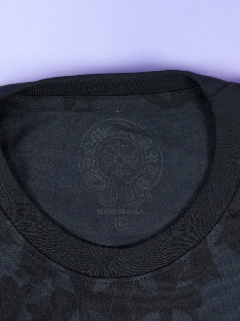 Chrome Hearts Cemetery Print T-Shirt Black