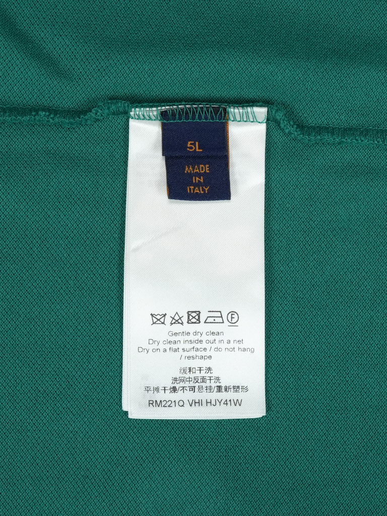 Louis Vuitton Half Damier Pocket Polo Green