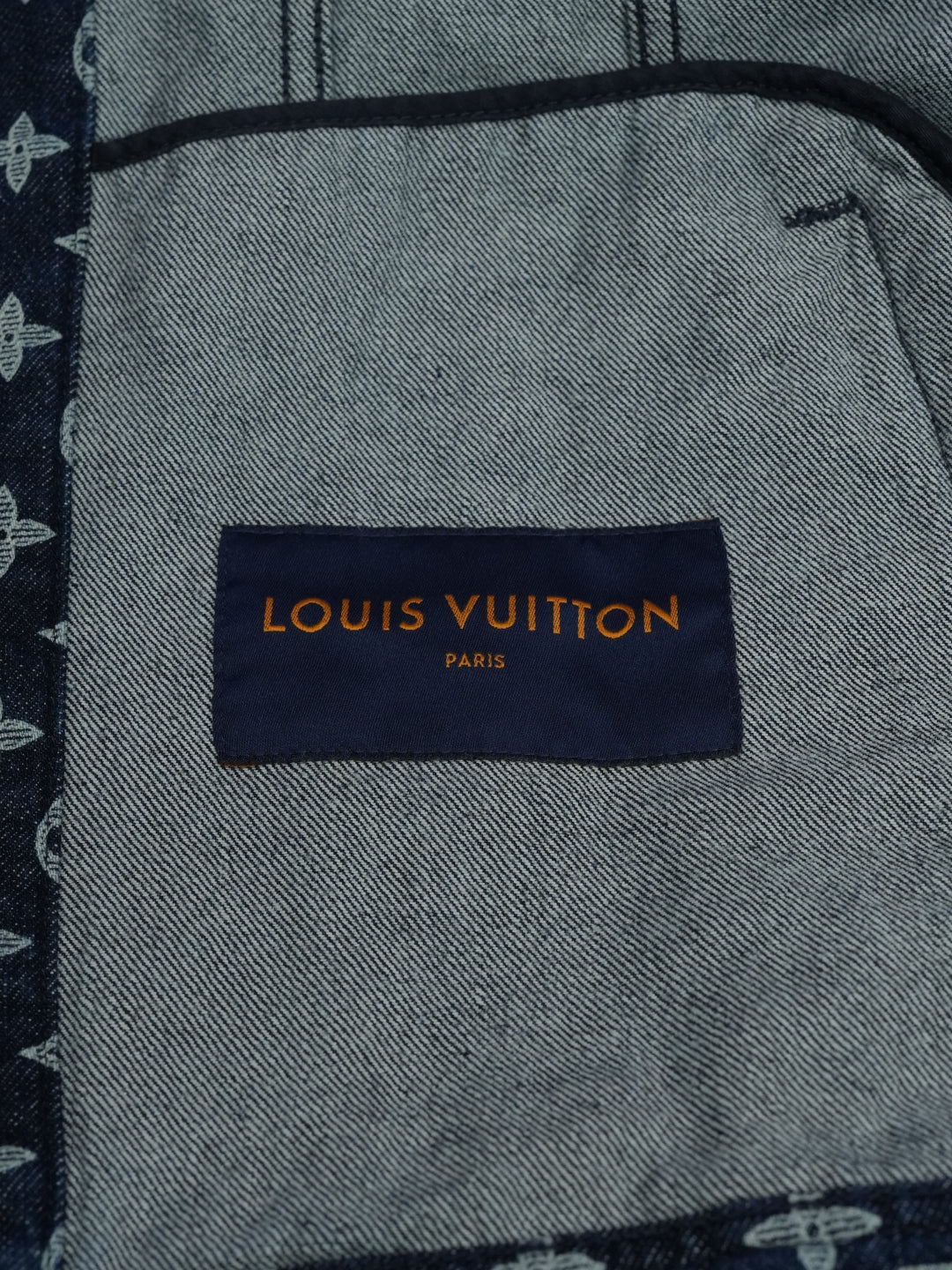 Louis Vuitton Monogram Denim Jacket (Kim Jones) Denim