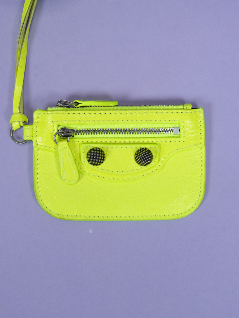 Balenciaga Cagole Crossbody Bag Yellow