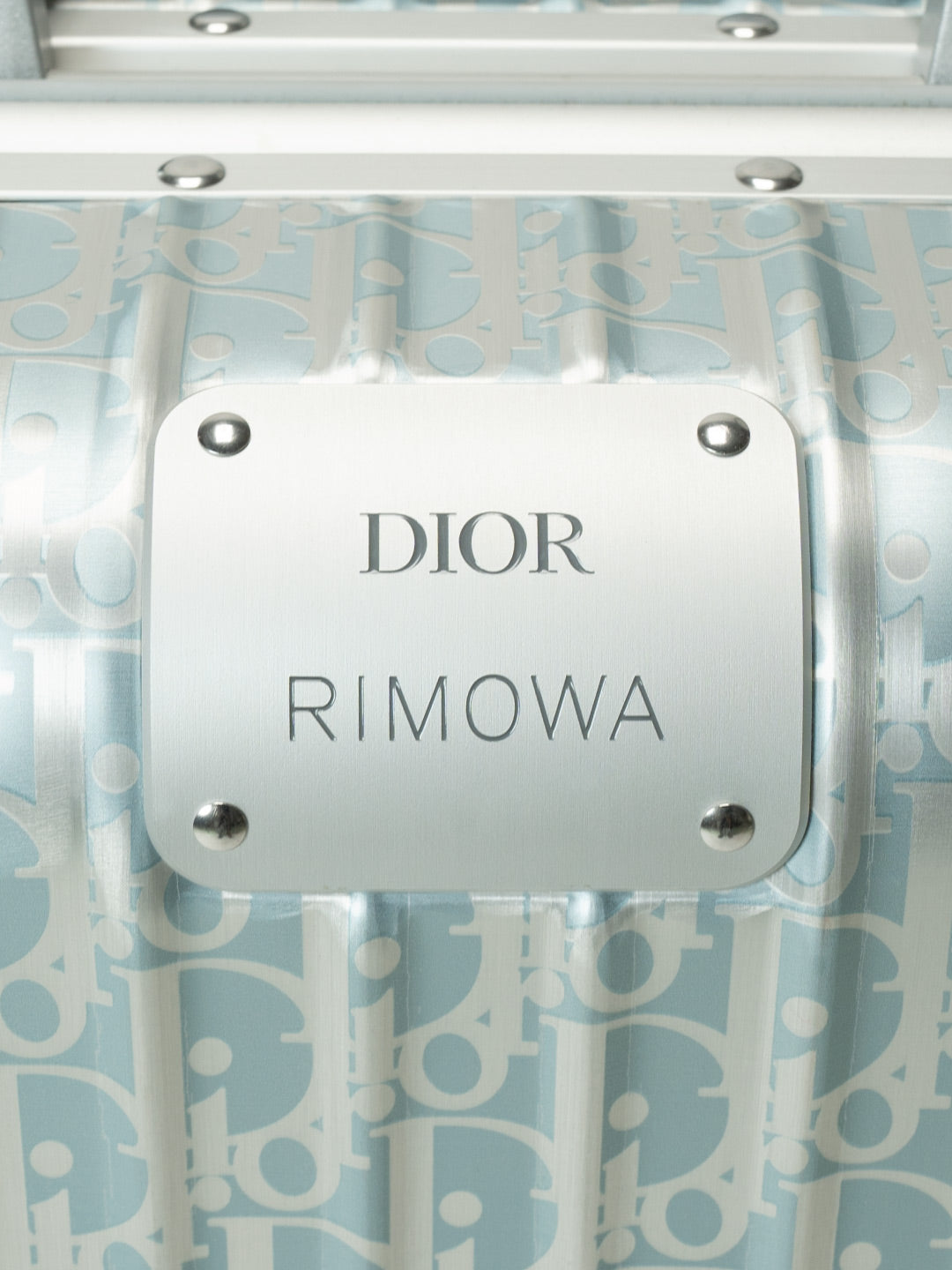 Rimowa / Dior Cabin Suitcase Grey/Blue