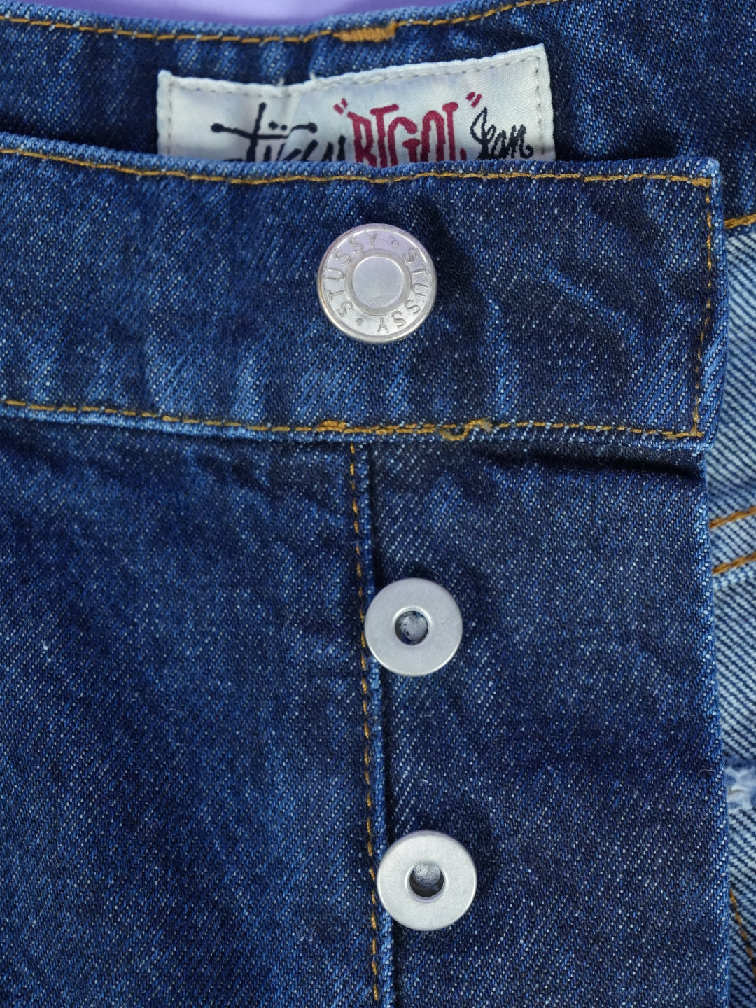 Stussy Big Ol' Denim City Link Jean One Wash