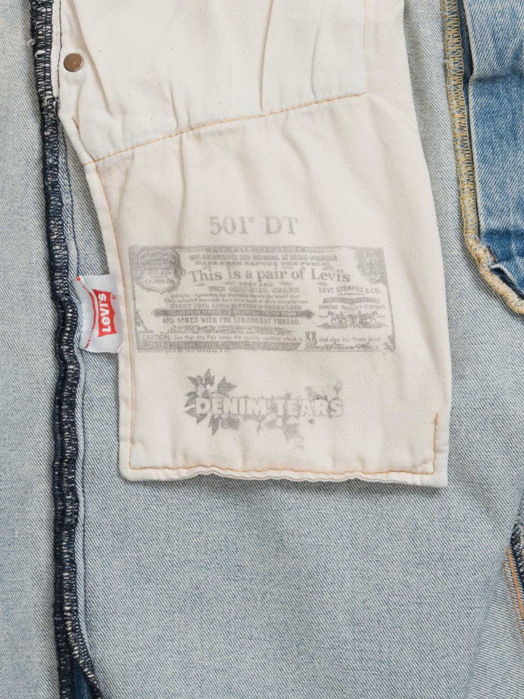 Denim Tears / Offset / Levi’s 501 Jean Light Wash