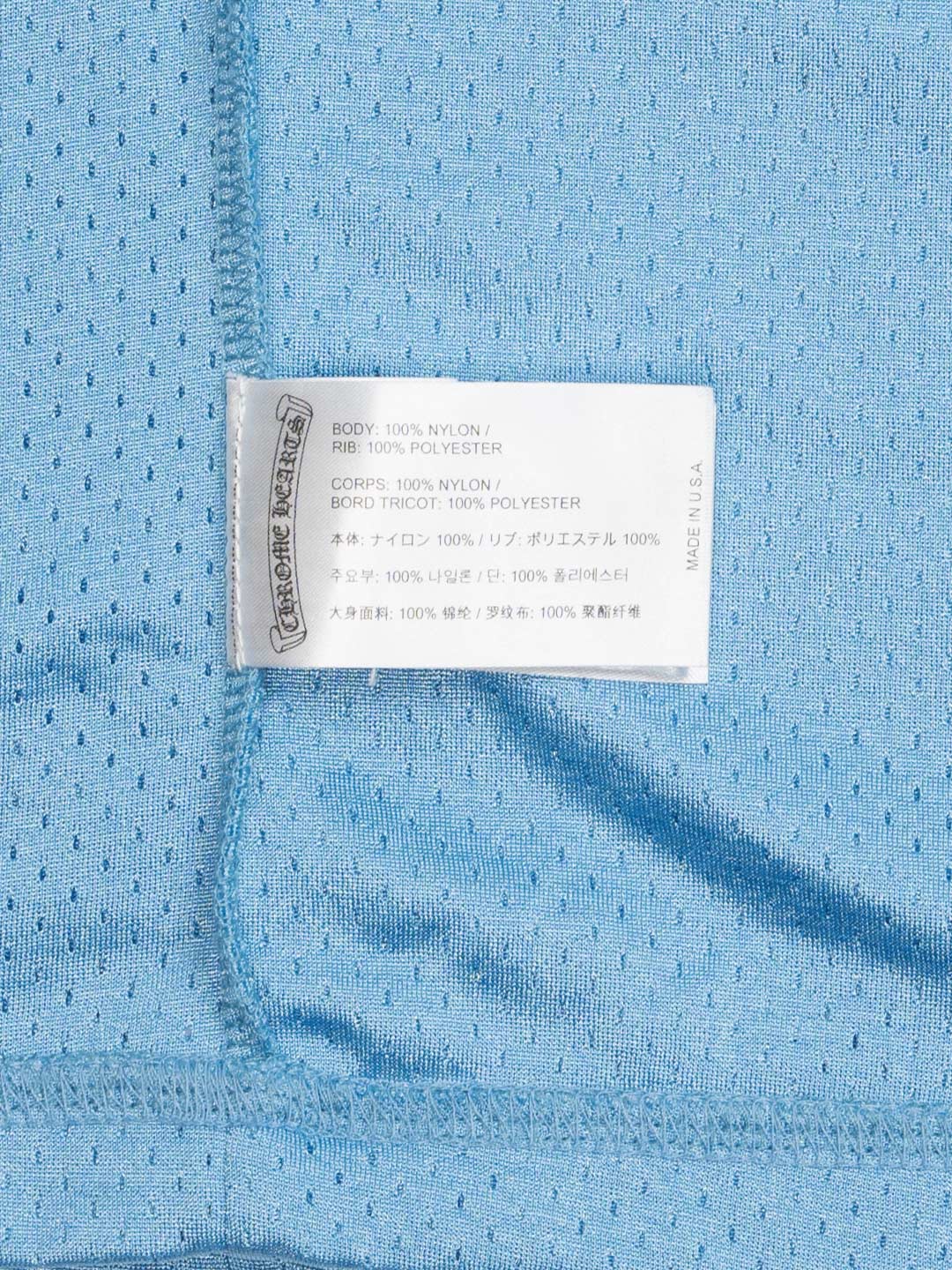 Chrome Hearts Mesh Stadium Jersey Blue