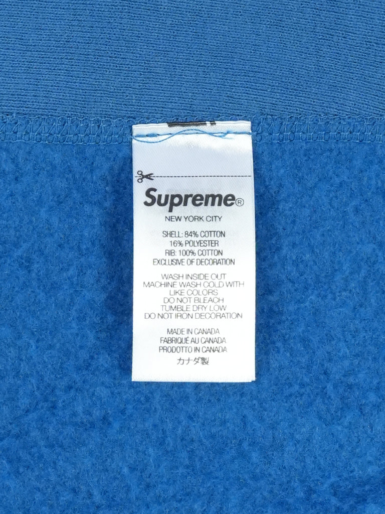 Supreme Box Logo Hooded Sweatshirt (FW23) Blue