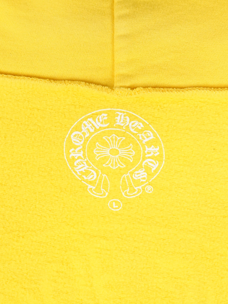 Chrome Hearts / Selfridges Exclusive +22+n'+33+ V Neck Hoodie Yellow