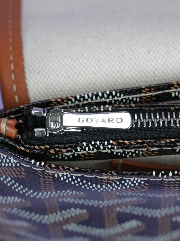 Goyard Plumet Pocket Wallet Black Tan